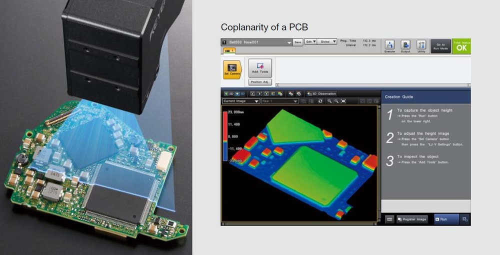 CV-X200 : stabilité, précision et vitesse uniques grâce à une puissance de calcul record et l’usage de la 3D